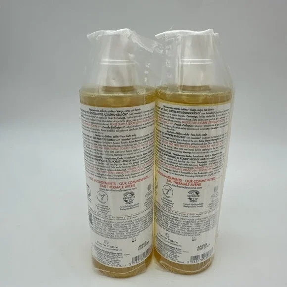 2 Pack Avene - XeraCalm AD Lipid Replenishing Cleansing Oil 13.5 Fl Oz Body Wash - Picture 2 of 3